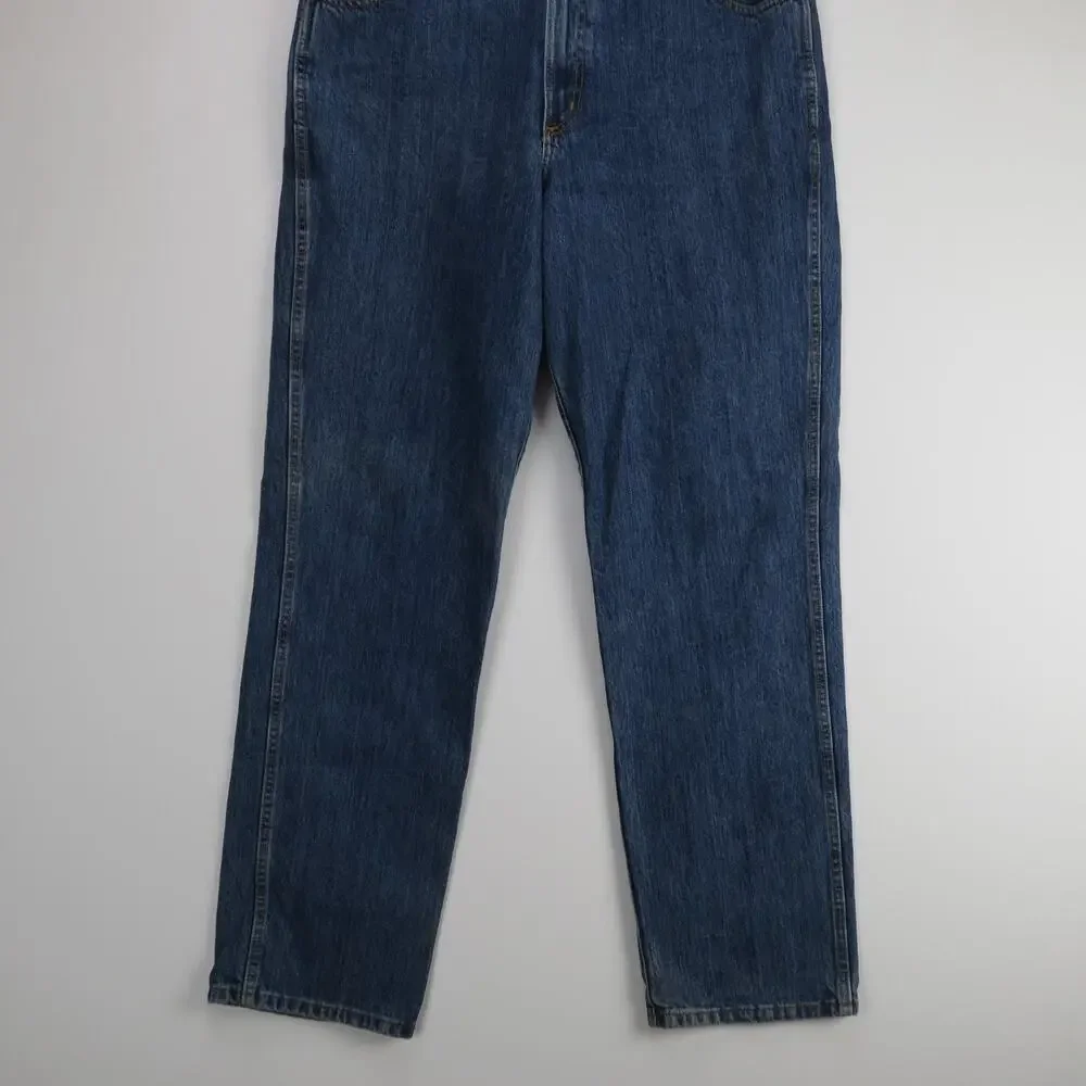 Cinch Men's Western Jeans 36x34 Blue Denim Straight Leg Cowboy